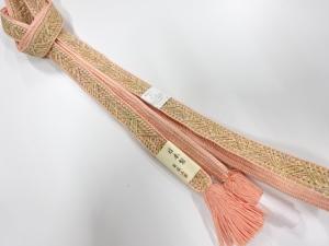 未使用品　正絹　撚り房　手組帯締め